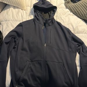 Lululemon Mens XL Full Zip Up (Navy)